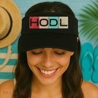 Hodl Crypto Just Hodl It Visor thumb 2