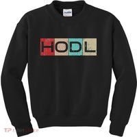 Hodl Crypto Just Hodl It Kids Sweatshirt thumb 0