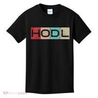 Hodl Crypto Just Hodl It Kids T-Shirt thumb 0