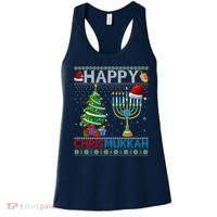 Happy Chrismukkah Jewish Christmas Hanukkah Chanukah Women's Tank Top thumb 0