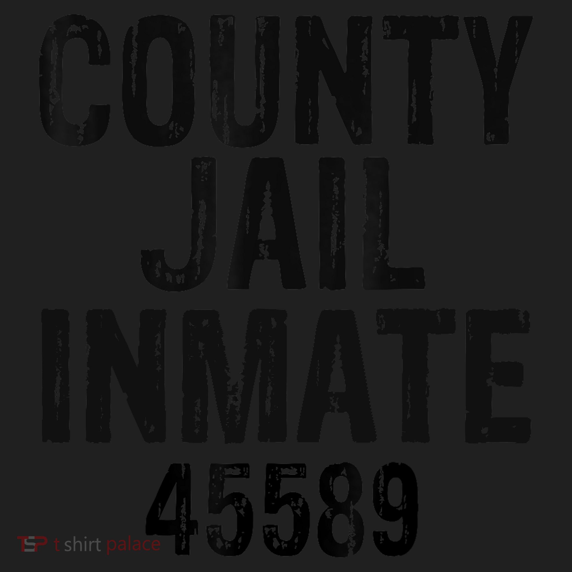Halloween County Jail Inmate Costume Golf Towel