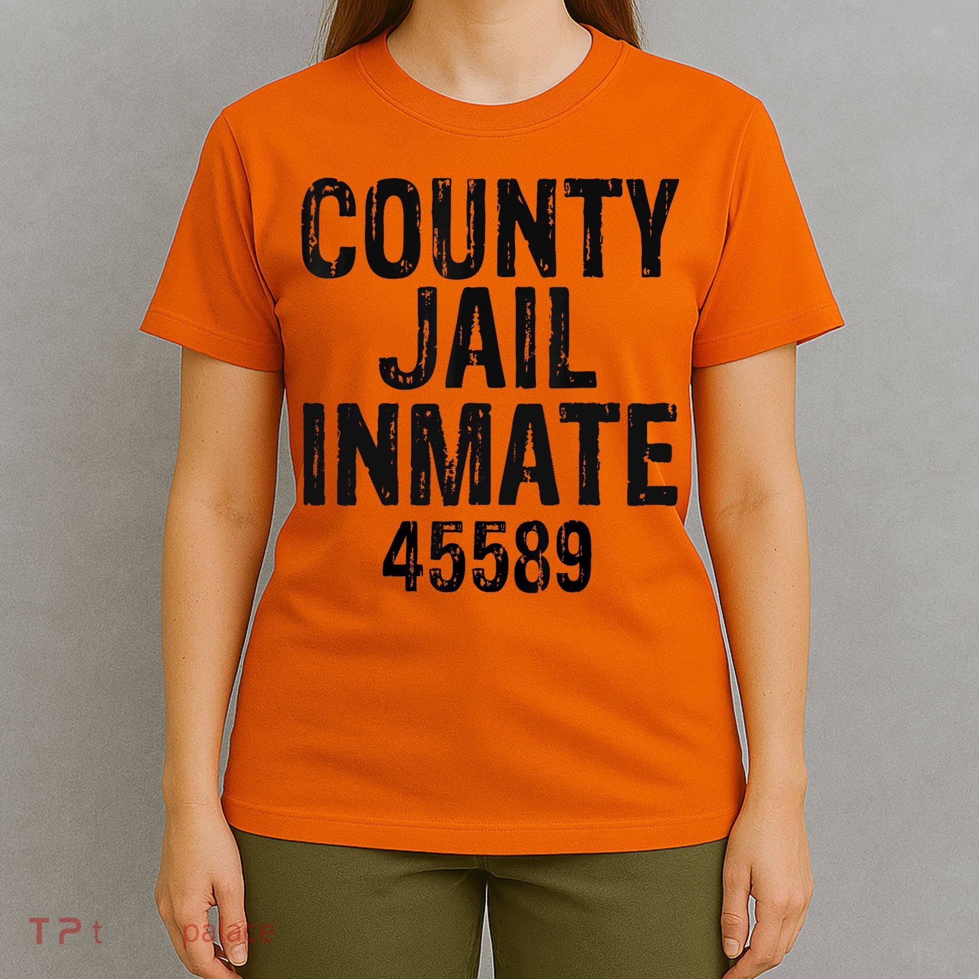 Halloween County Jail Inmate Costume T-Shirt