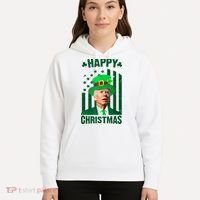 Happy Christmas Joe Biden Funny St Patrick's Day Hoodie thumb 5