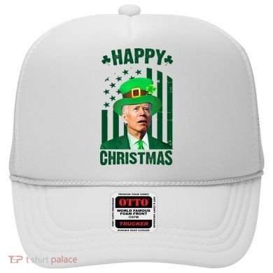 Happy Christmas Joe Biden Funny St Patrick's Day Hat