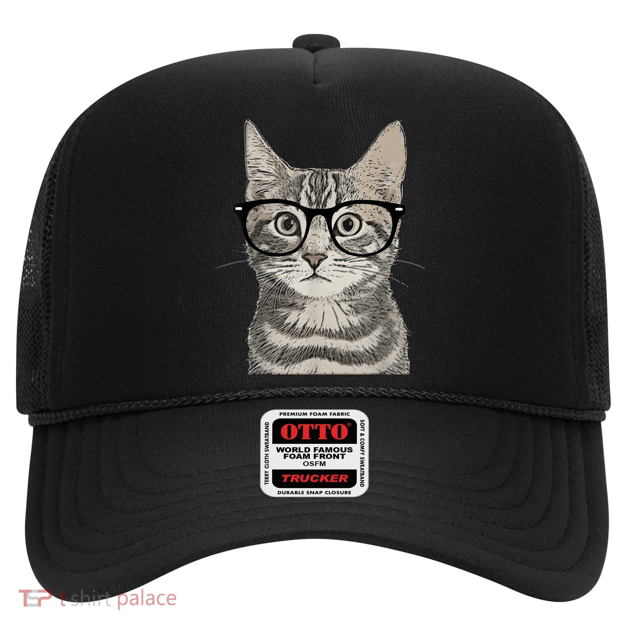 Hipster Cat Kitten Spectacles Eye Glasses Funny Cute Hat