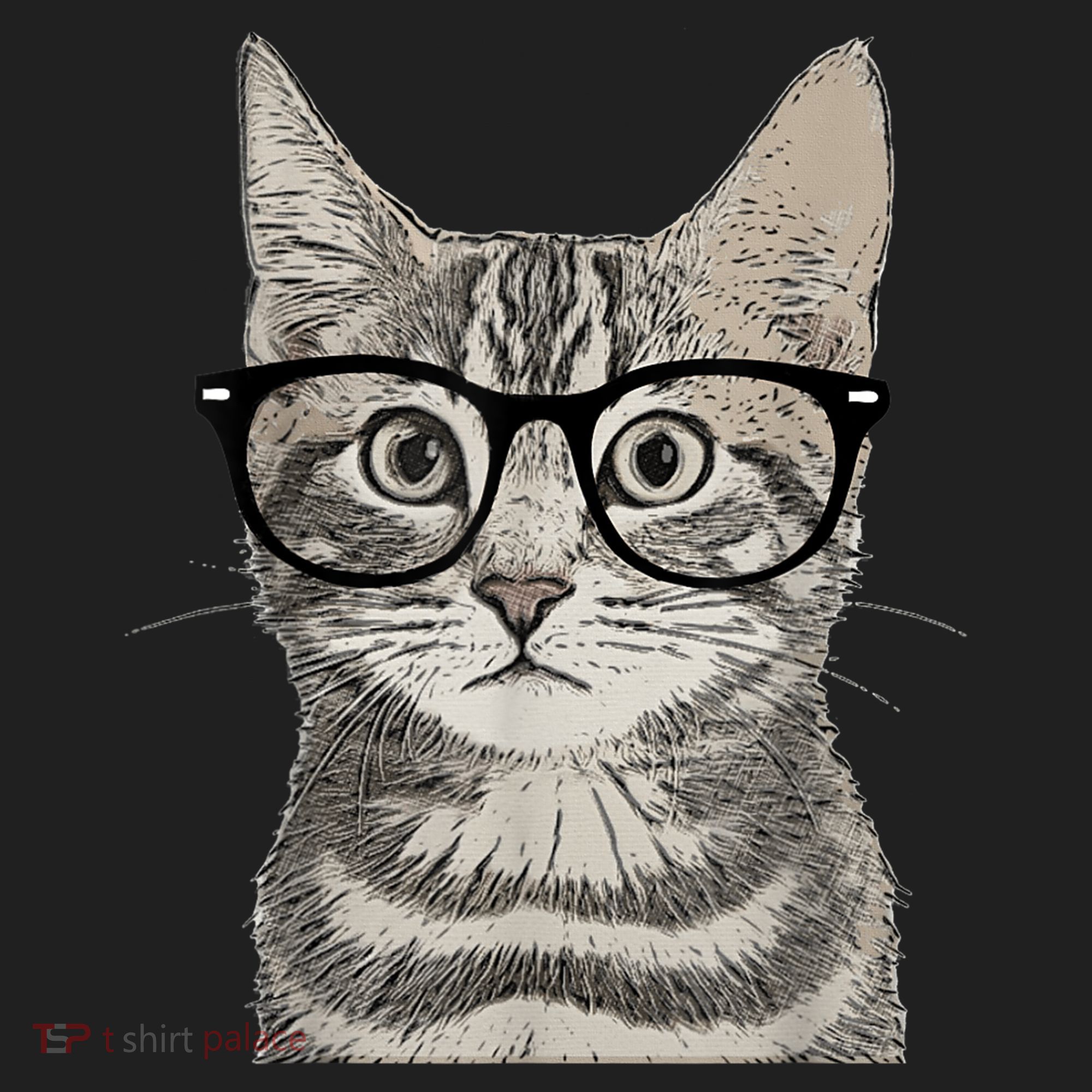 Hipster Cat Kitten Spectacles Eye Glasses Funny Cute Hat