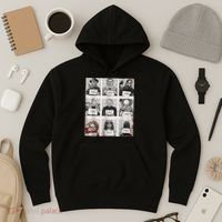 Halloween Creepy Legends Killer Mugshots Horror Fan Hoodie thumb 3