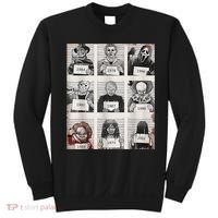 Halloween Creepy Legends Killer Mugshots Horror Fan Sweatshirt thumb 0