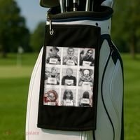 Halloween Creepy Legends Killer Mugshots Horror Fan Golf Towel thumb 2