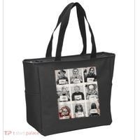 Halloween Creepy Legends Killer Mugshots Horror Fan Tote Bag thumb 2