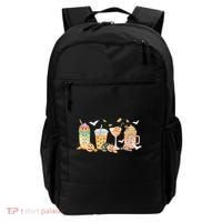 Halloween Coffee Latte Lover Backpack thumb 0