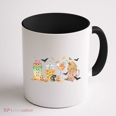 Halloween Coffee Latte Lover Coffee Mug back