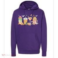 Halloween Coffee Latte Lover Hoodie thumb 0