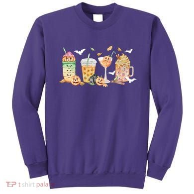 Halloween Coffee Latte Lover Sweatshirt