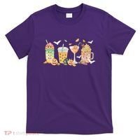 Halloween Coffee Latte Lover T-Shirt thumb 0