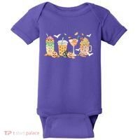 Halloween Coffee Latte Lover Baby Bodysuit thumb 0