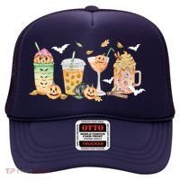 Halloween Coffee Latte Lover Hat thumb 0