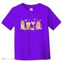 Halloween Coffee Latte Lover Toddler T-Shirt thumb 0