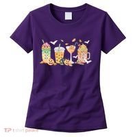 Halloween Coffee Latte Lover Women's T-Shirt thumb 0