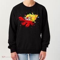 Hermit Crab Lover Xmas Lighting Santa Hermit Crab Christmas Women's Sweatshirt thumb 0