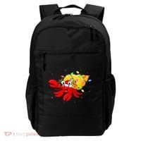 Hermit Crab Lover Xmas Lighting Santa Hermit Crab Christmas Backpack thumb 0