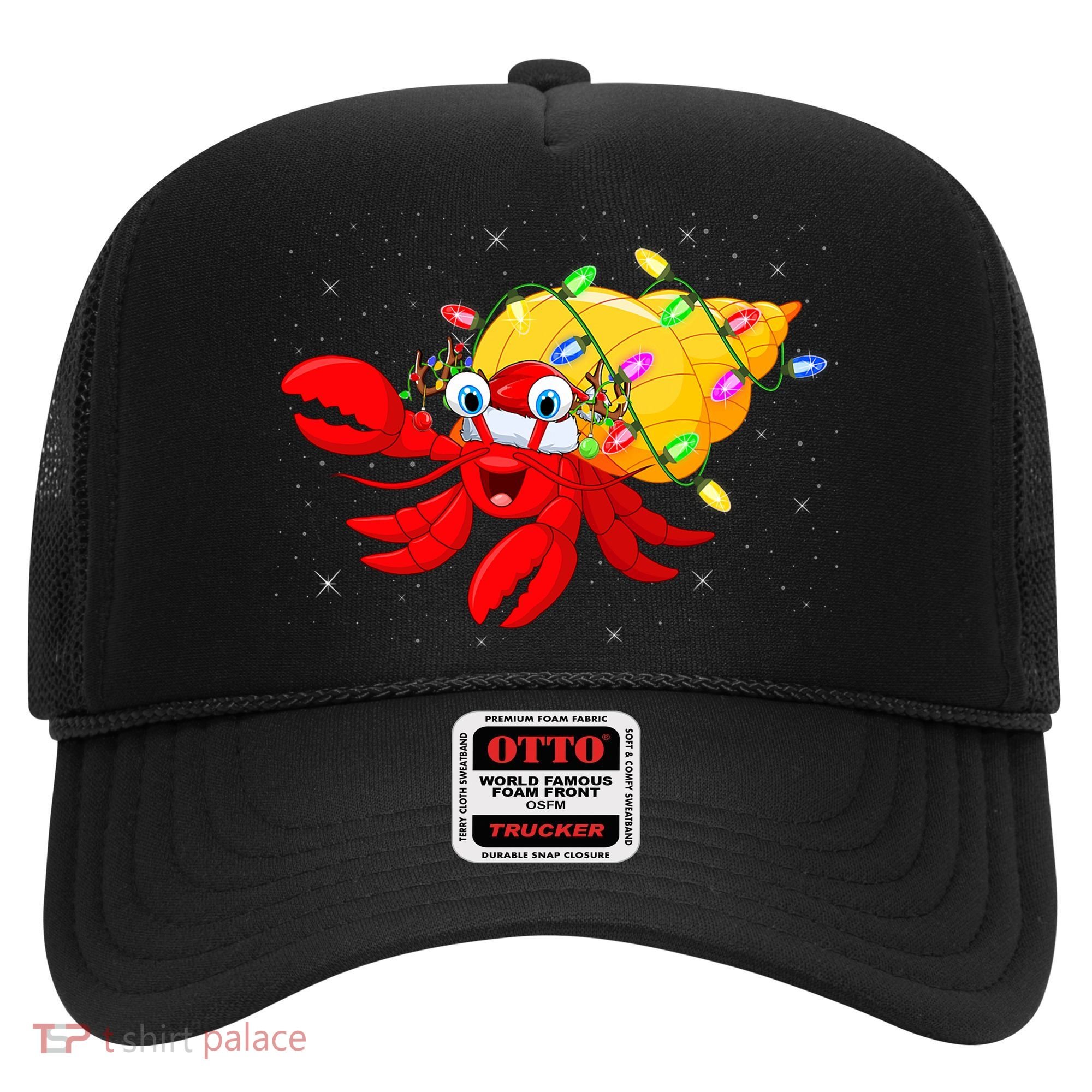 Hermit Crab Lover Xmas Lighting Santa Hermit Crab Christmas Hat
