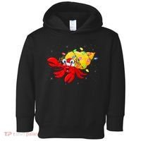 Hermit Crab Lover Xmas Lighting Santa Hermit Crab Christmas Toddler Hoodie thumb 0