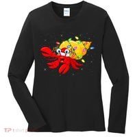 Hermit Crab Lover Xmas Lighting Santa Hermit Crab Christmas Women's Long Sleeve Shirt thumb 0