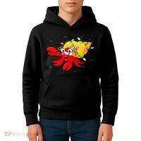 Hermit Crab Lover Xmas Lighting Santa Hermit Crab Christmas Kids Hoodie thumb 4