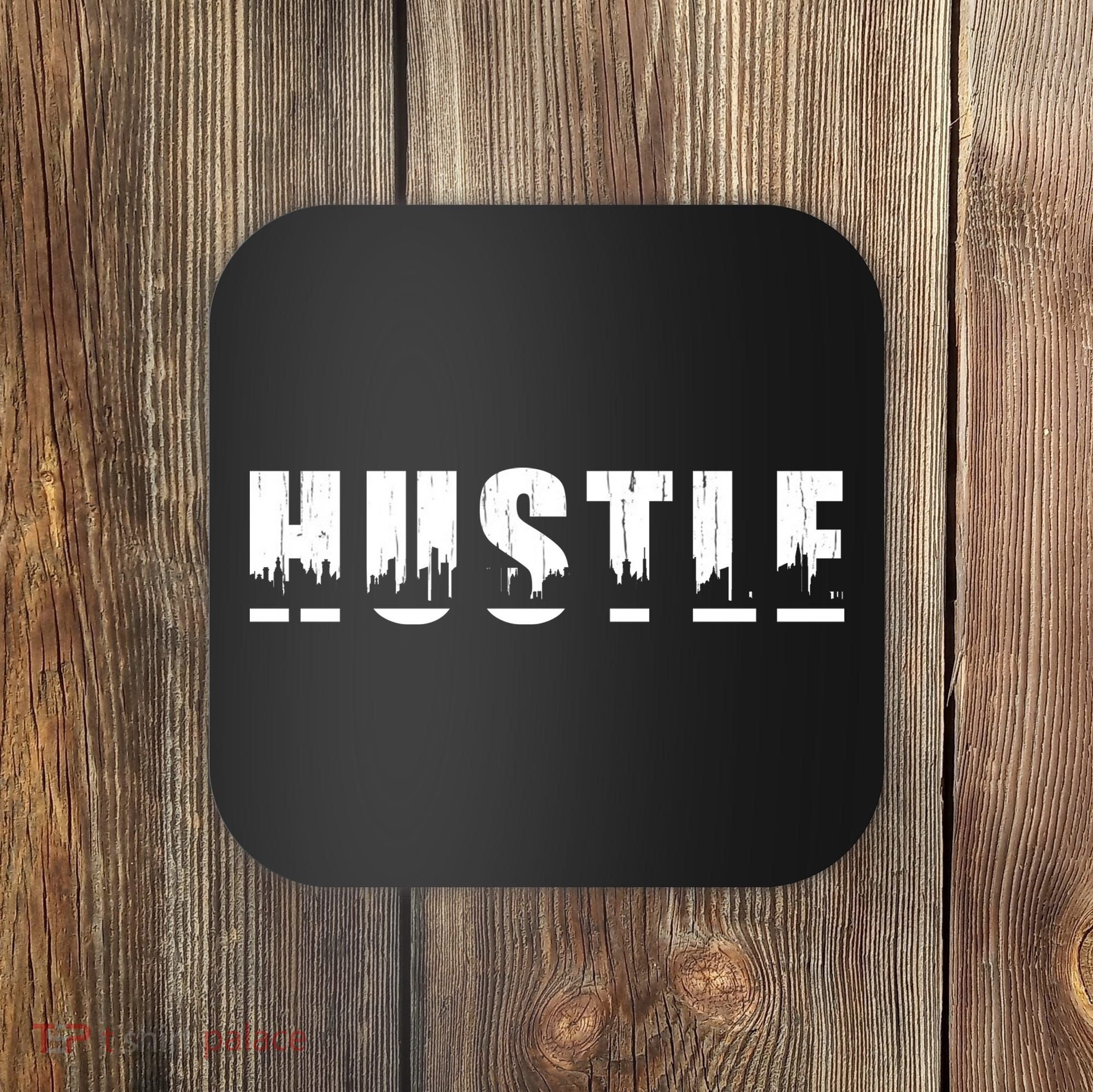 Hustle City Logo Coaster