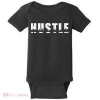 Hustle City Logo Baby Bodysuit thumb 0