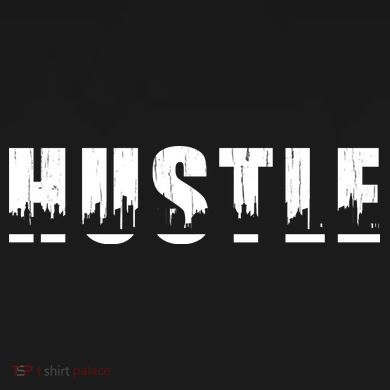 Hustle City Logo Tall Hoodie