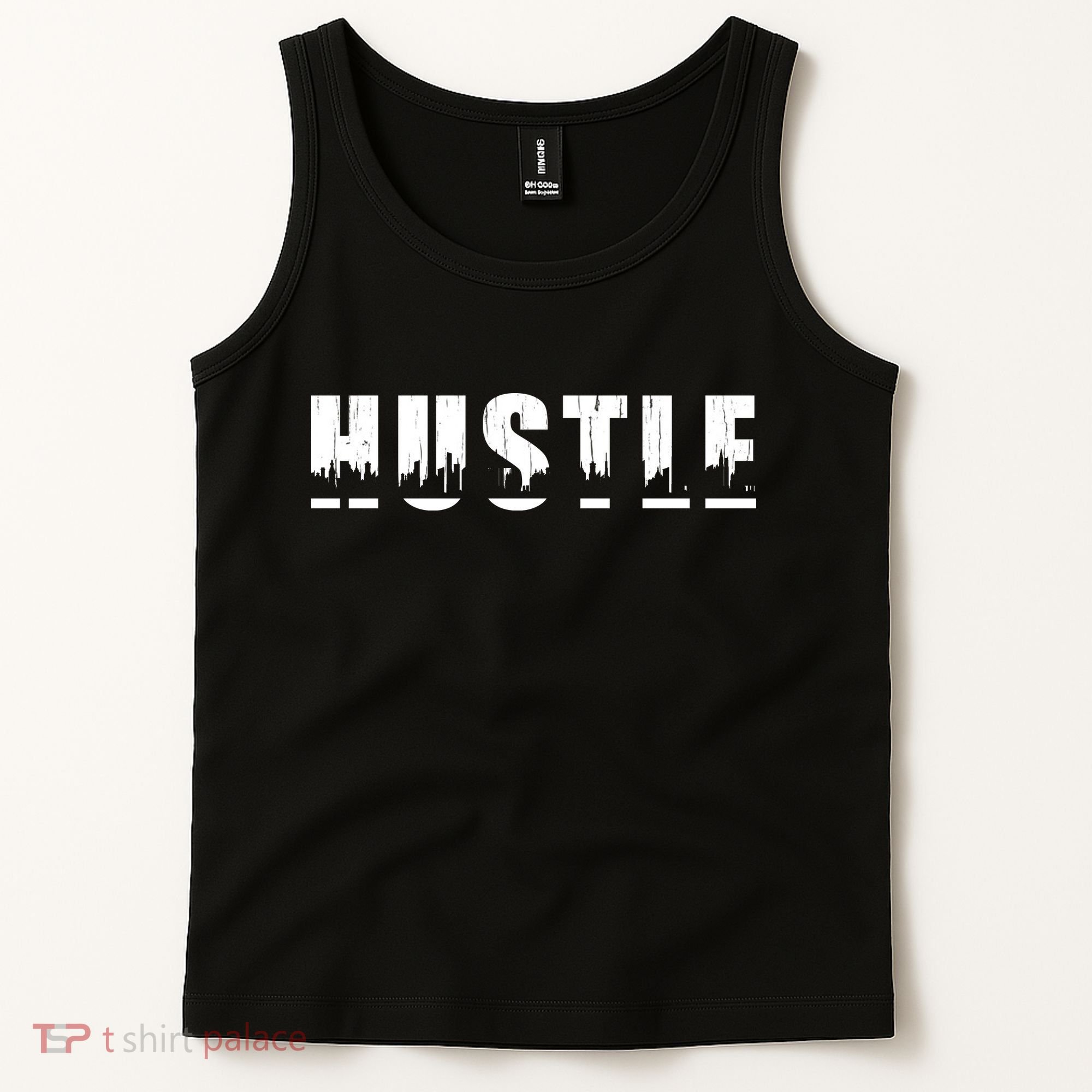Hustle City Logo Tank Top