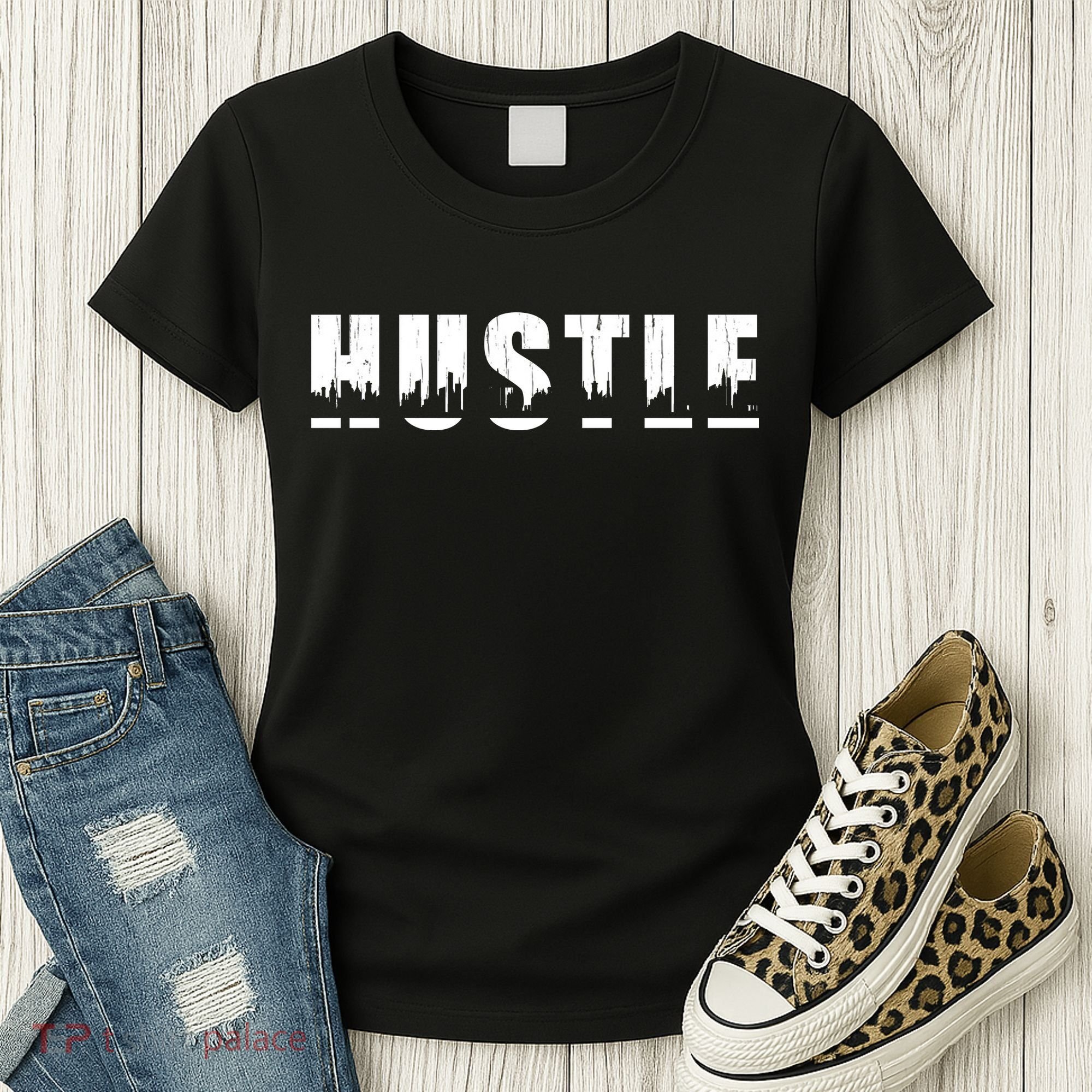 Hustle City Logo Women's T-Shirt
