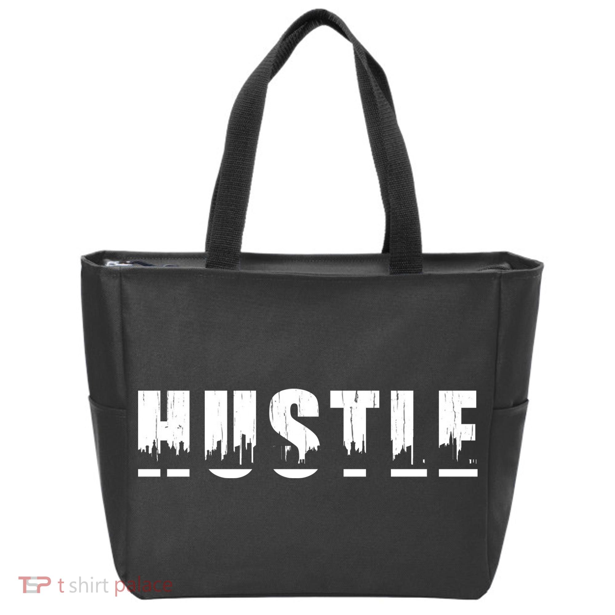 Hustle City Logo Tote Bag