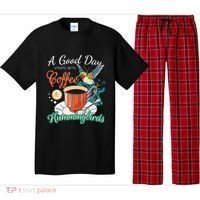 Hummingbirds Coffee Lover Nectar Feeder Animal Birds Gift Pajama Set thumb 0