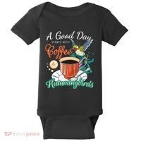 Hummingbirds Coffee Lover Nectar Feeder Animal Birds Gift Baby Bodysuit thumb 0