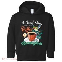 Hummingbirds Coffee Lover Nectar Feeder Animal Birds Gift Toddler Hoodie thumb 0