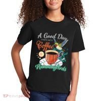 Hummingbirds Coffee Lover Nectar Feeder Animal Birds Gift Kids T-Shirt thumb 2