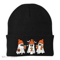 Halloween Coffee Lover Ghost Beanie thumb 0