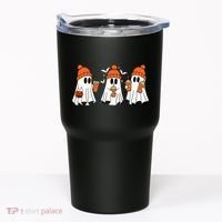Halloween Coffee Lover Ghost Tumbler thumb 0