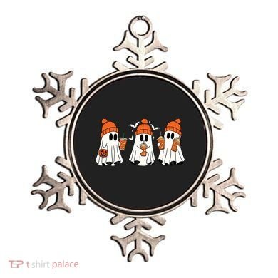 Halloween Coffee Lover Ghost Ornament