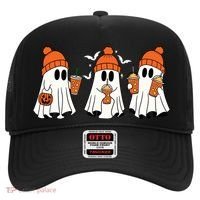 Halloween Coffee Lover Ghost Hat thumb 0