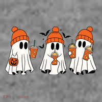 Halloween Coffee Lover Ghost Hoodie thumb 7