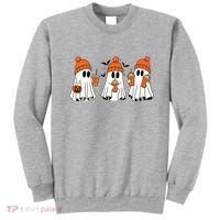 Halloween Coffee Lover Ghost Sweatshirt thumb 0
