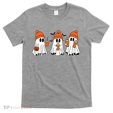 Halloween Coffee Lover Ghost T-Shirt