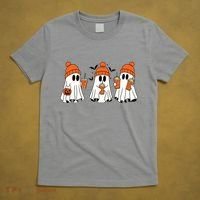 Halloween Coffee Lover Ghost T-Shirt thumb 5
