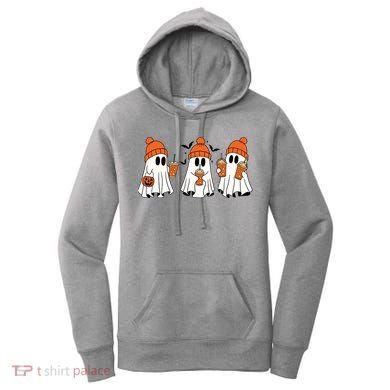Halloween Coffee Lover Ghost Women's Hoodie
