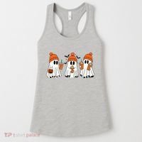 Halloween Coffee Lover Ghost Women's Tank Top thumb 0