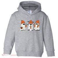 Halloween Coffee Lover Ghost Toddler Hoodie thumb 0